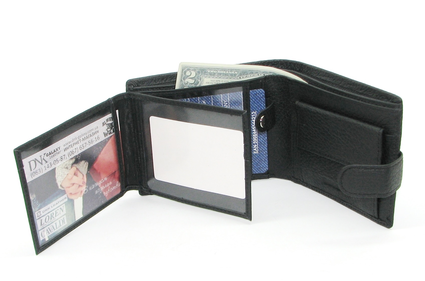 Кошелек мужской ST141 BLACK Кошелек мужской ST141 BLACK